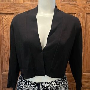 Calvin Klein open front shrug M-L